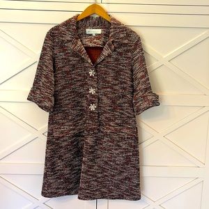 Tuckernuck tweed dress - size S - almost retro! Perfect w white boots for fall!